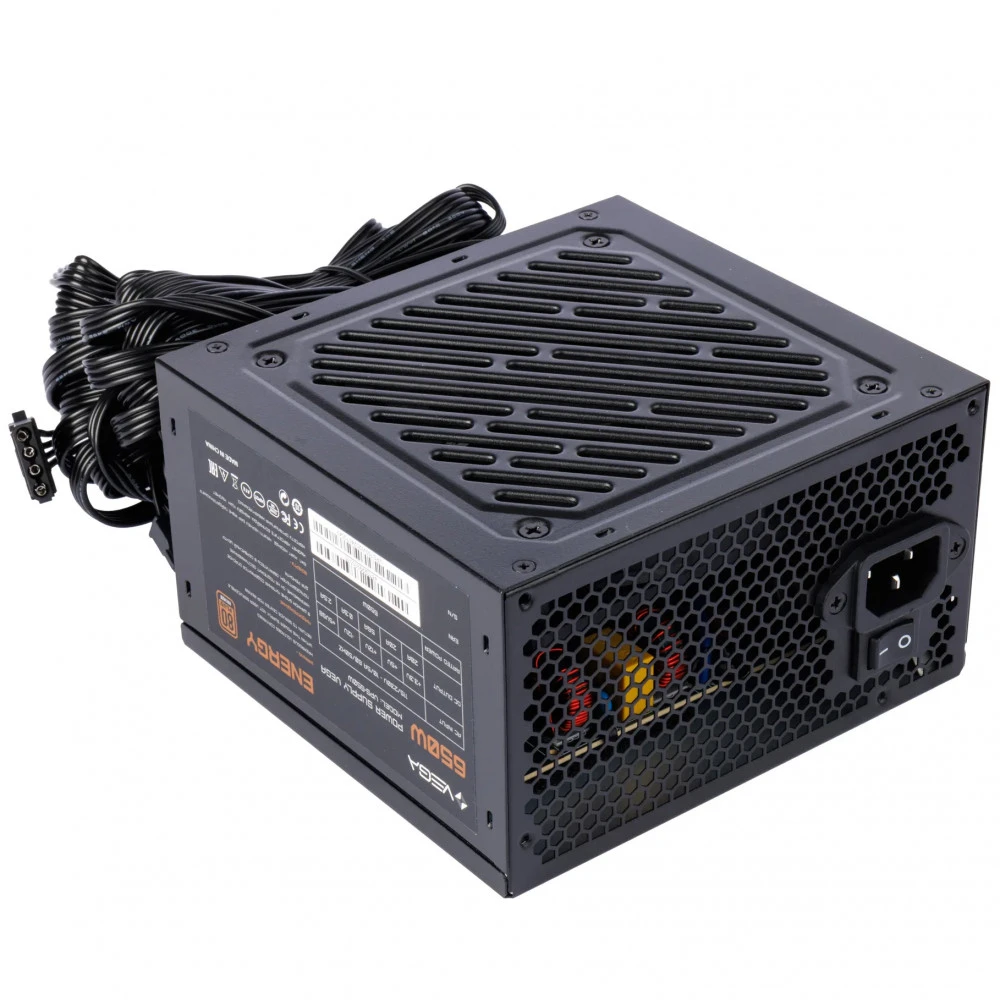 Блок питания VEGA VPS-650W 650 Вт, 80+ Bronze