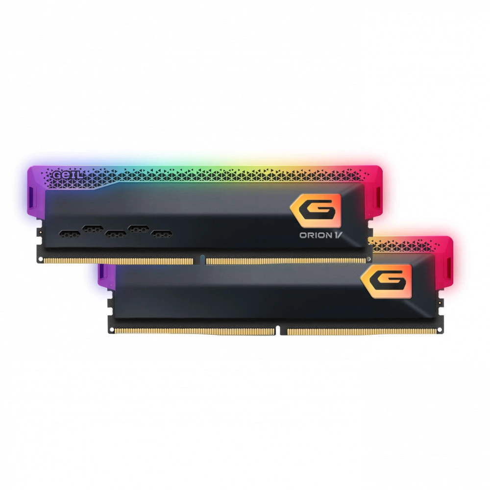 ОЗУ Geil Orion V RGB GVSG564GB5600C38ADC DIMM, DDR5, 64 Гб (2 х 32 Гб), 5600 МГц