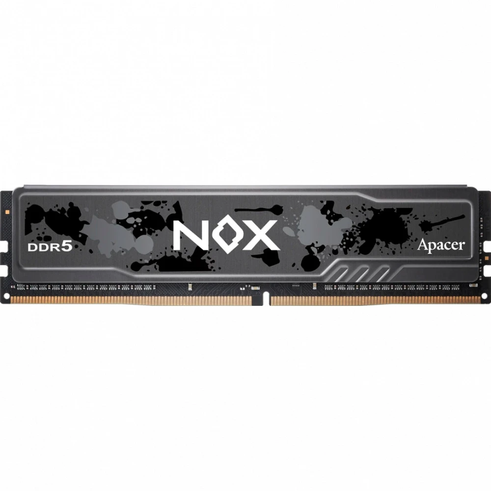 ОЗУ Apacer NOX Black AH5U16G60C622MBAA-1 DIMM, DDR5, 16 Гб, 6000 МГц