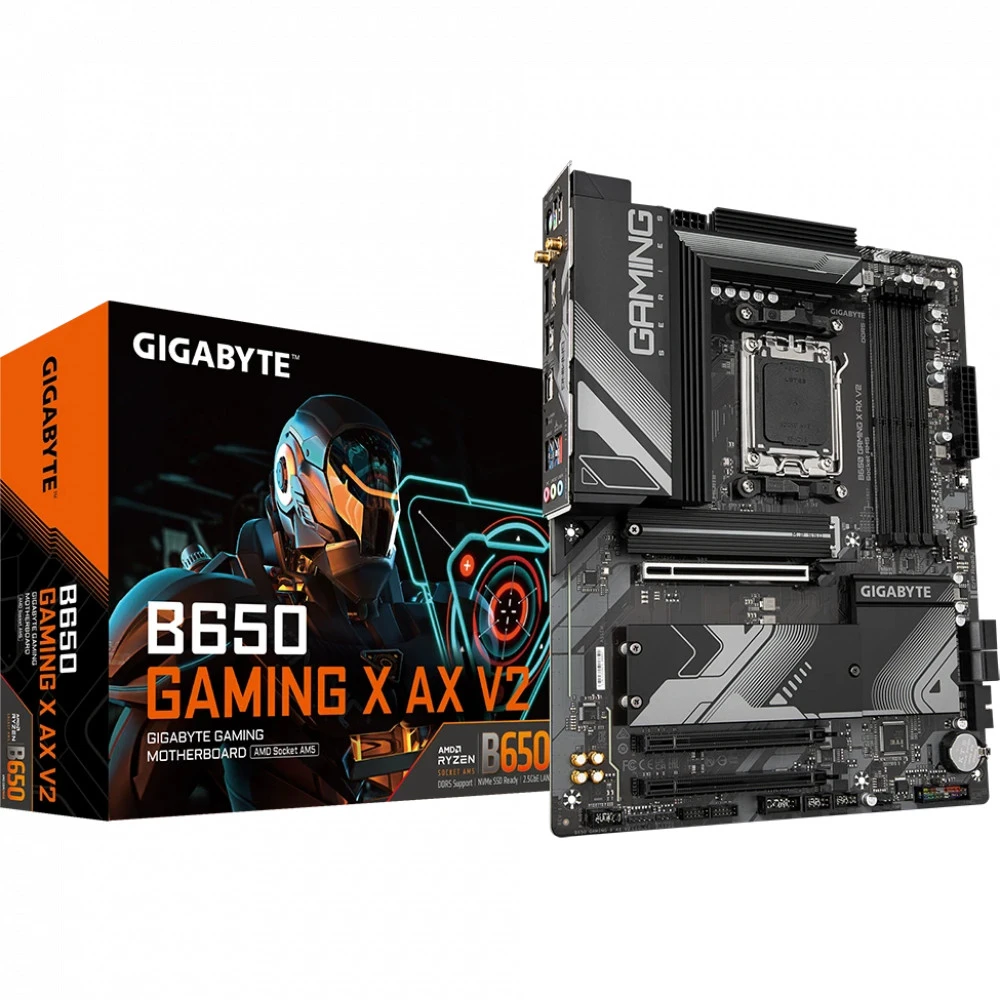 Материнская плата Gigabyte B650 GAMING X AX V2 1.2 ATX, AMD AM5