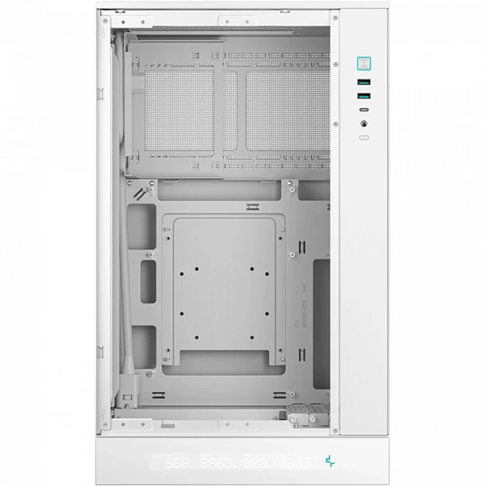 Корпус Deepcool CH270 Digital White R-CH270-WHNDM0-G-1 Mini-Tower