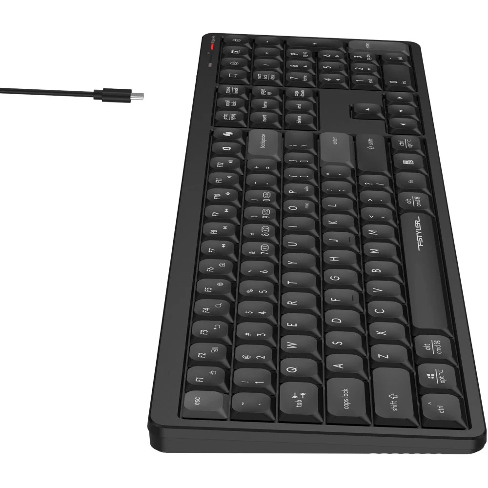 Клавиатура A4Tech Fstyler FBX55C Black FBX55C BLACK Беспроводная, Bluetooth