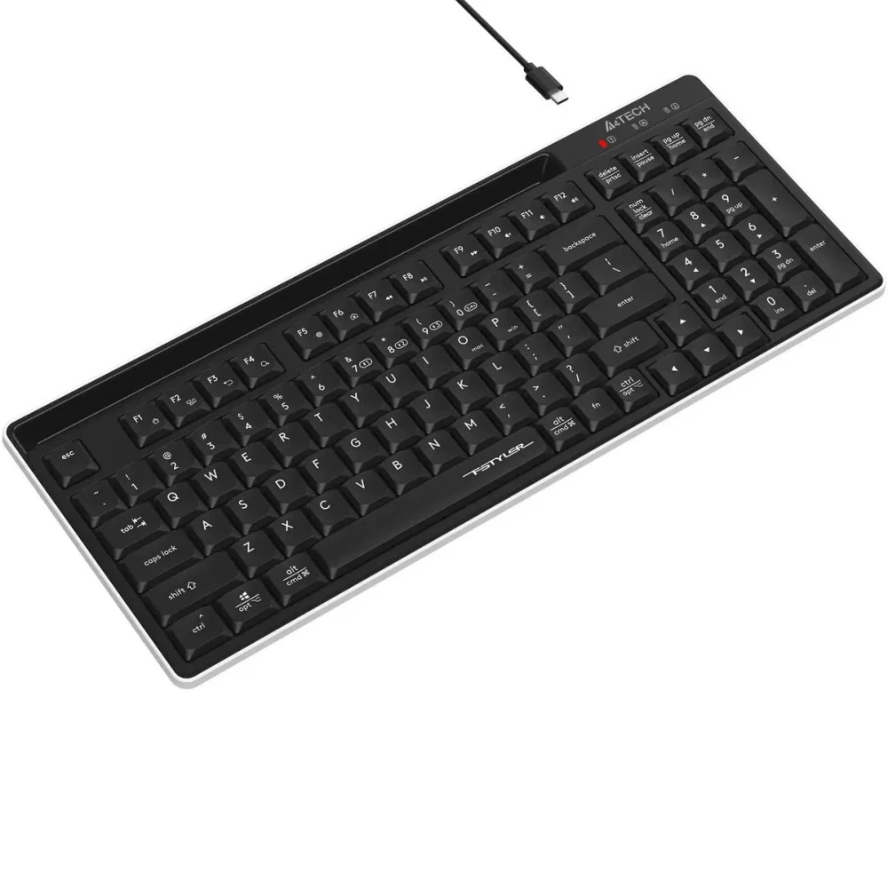 Клавиатура A4Tech Fstyler FBX70C BLACK Беспроводная, Bluetooth