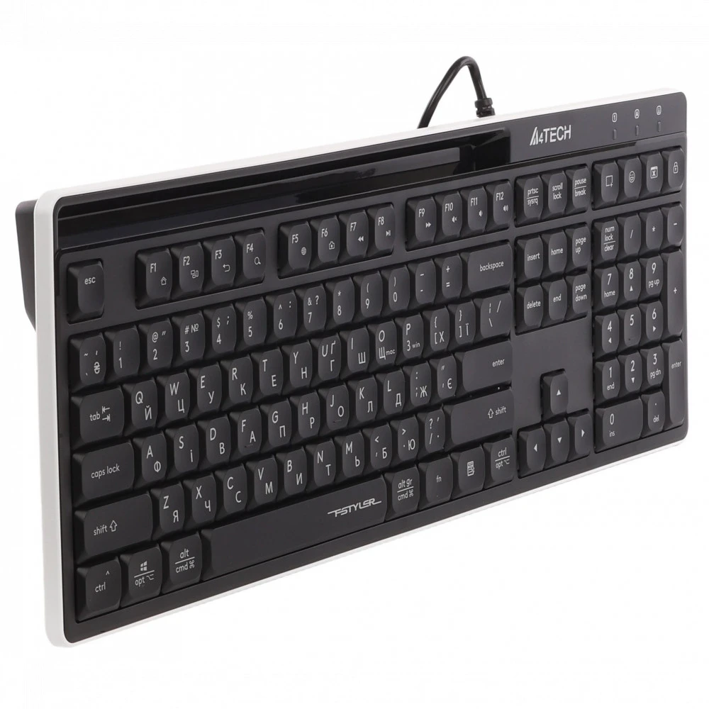 Клавиатура A4Tech Fstyler FX72 Black FX72 BLACK Проводная, USB
