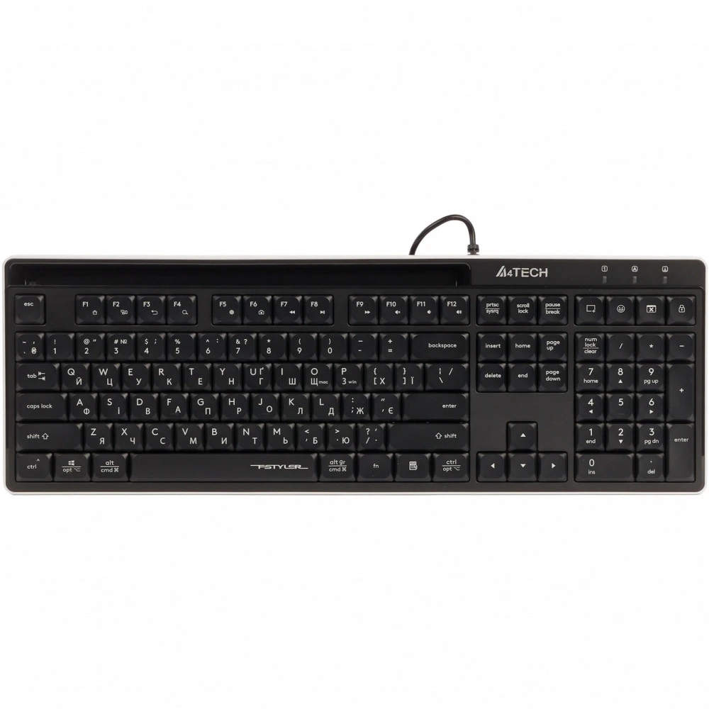 Клавиатура A4Tech Fstyler FX72 Black FX72 BLACK Проводная, USB