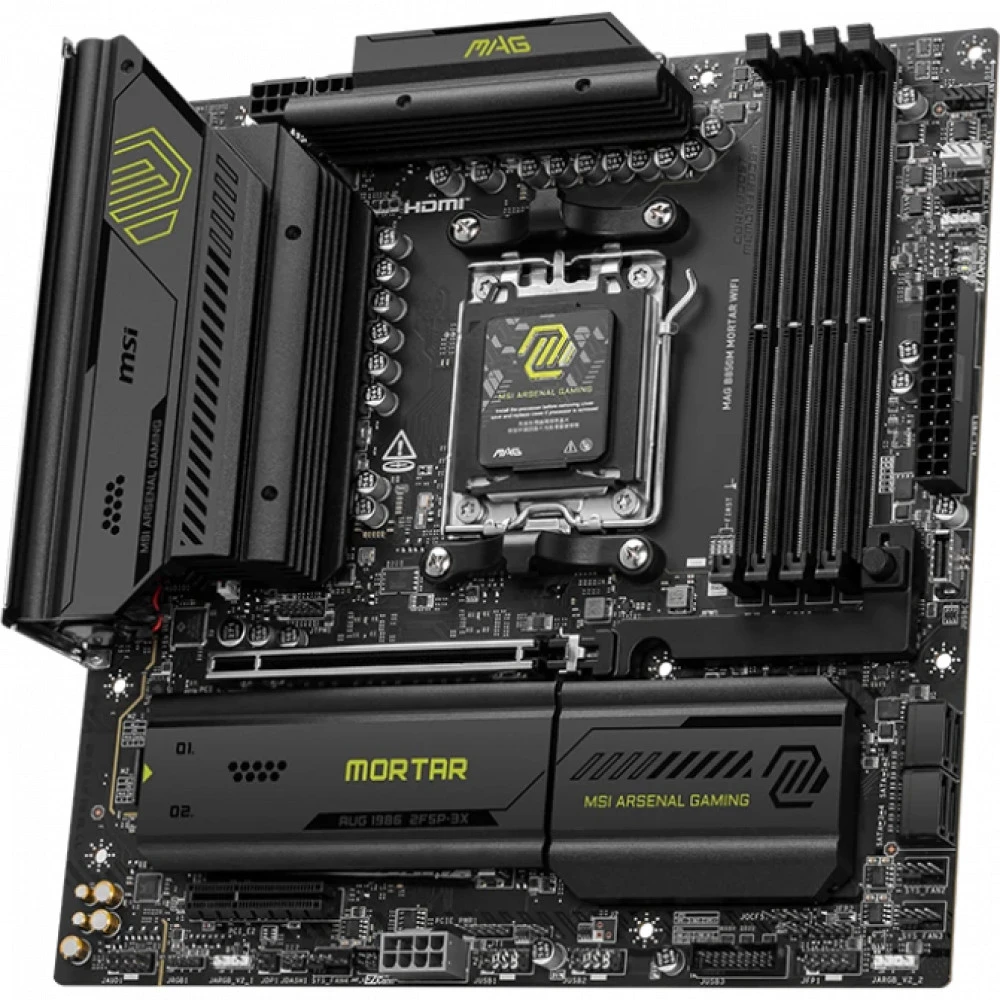 Материнская плата MSI MAG B850M MORTAR WIFI Micro-ATX, AMD AM5