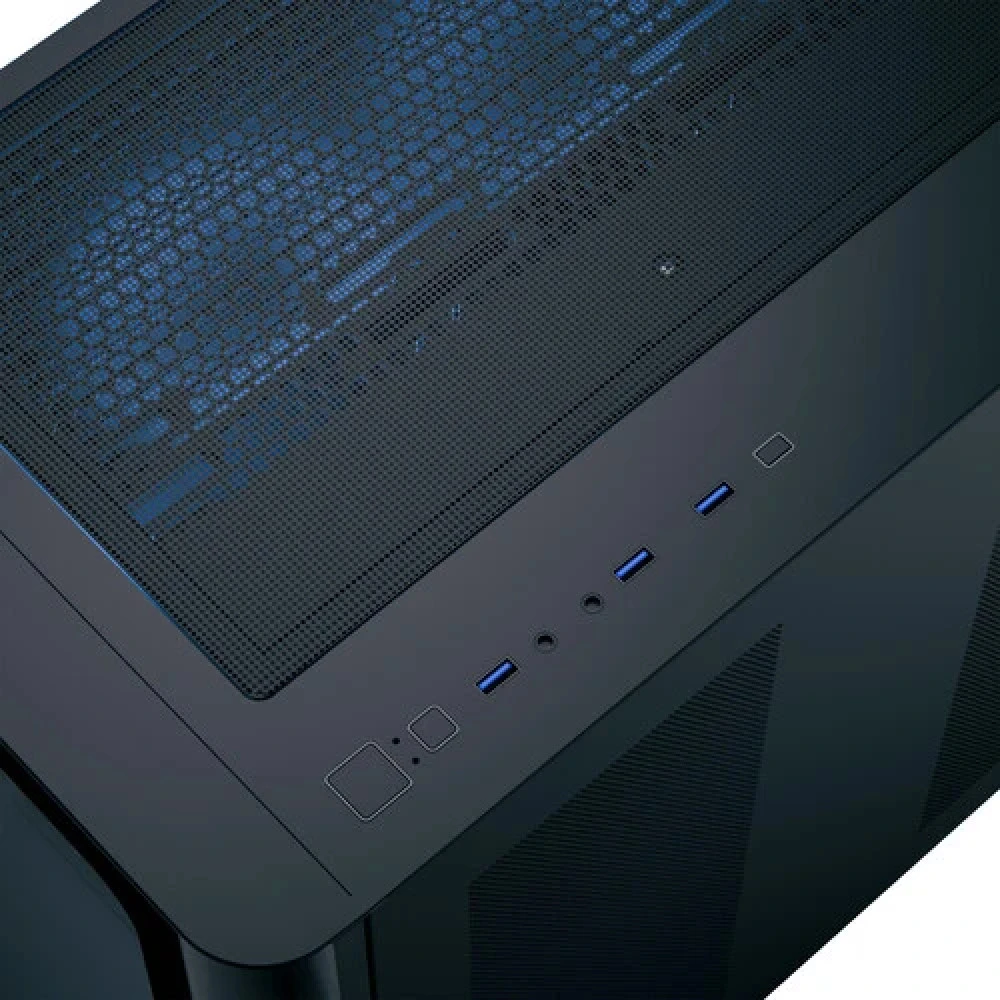 Корпус Aerocool P500C Black P500C-G-BK-V1 Mid-Tower