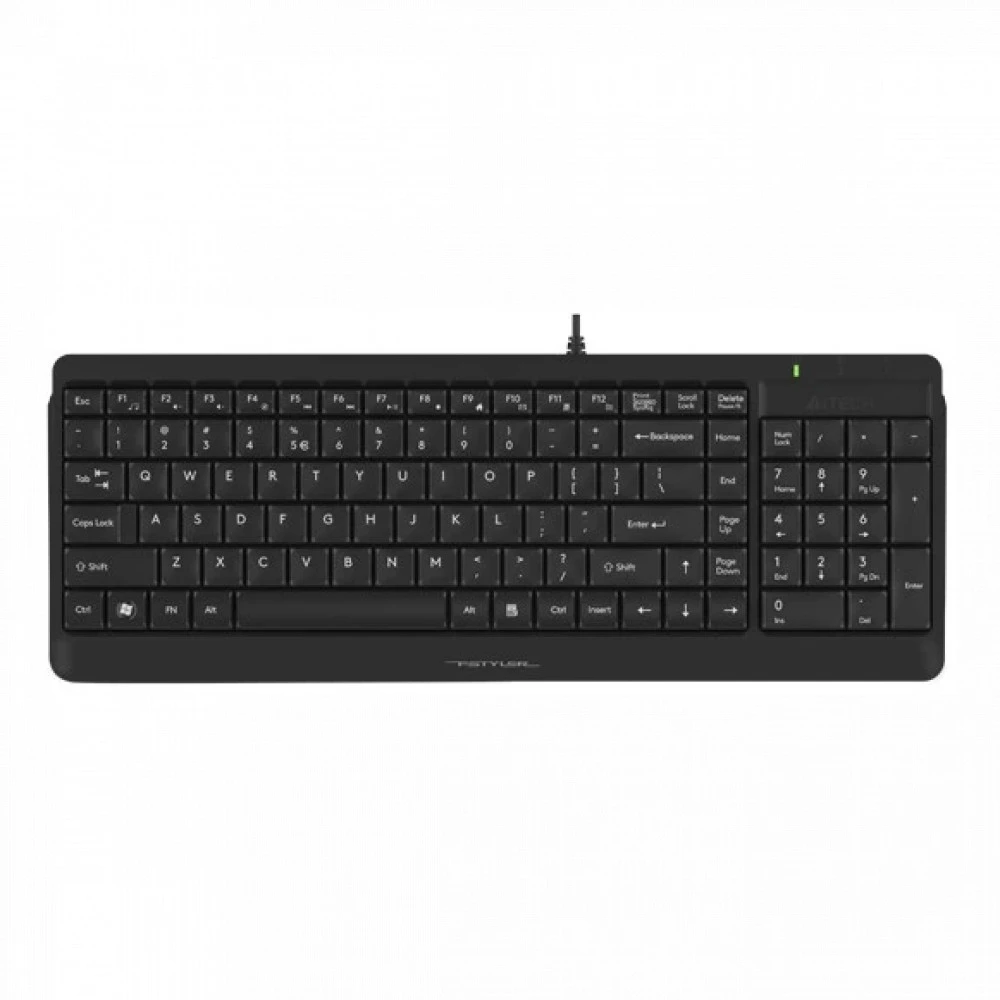 Клавиатура A4Tech FK15-2M-BLACK Проводная, USB