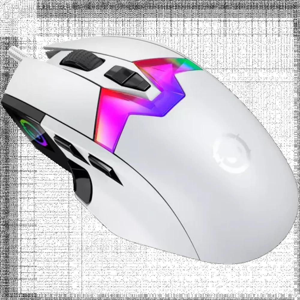 Мышь Lorgar MSP80 White LRG-MSP80-WH Игровые, Проводная