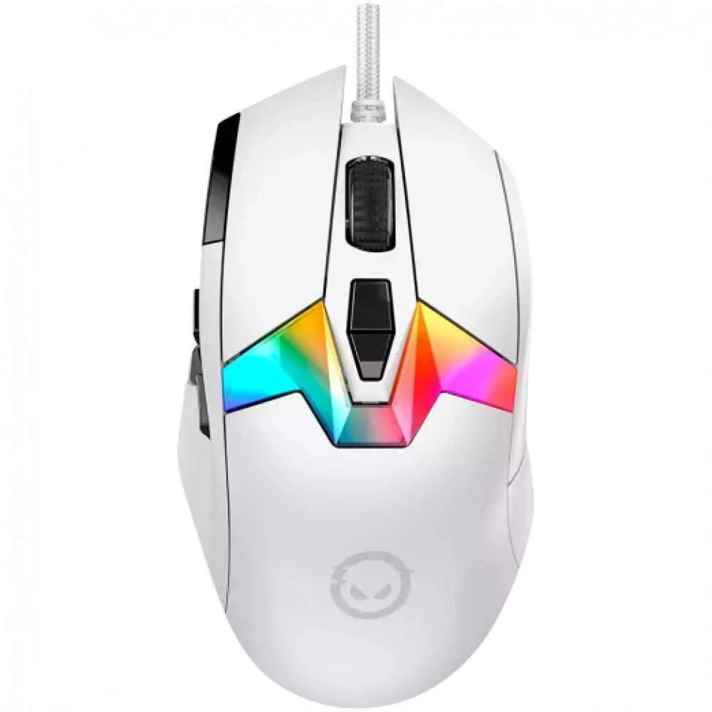 Мышь Lorgar MSP80 White LRG-MSP80-WH Игровые, Проводная