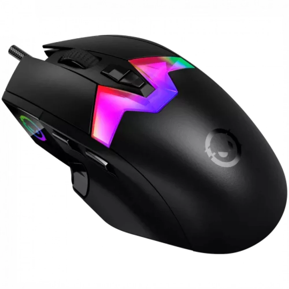 Мышь Lorgar MSP80 Black LRG-MSP80-BK Игровые, Проводная