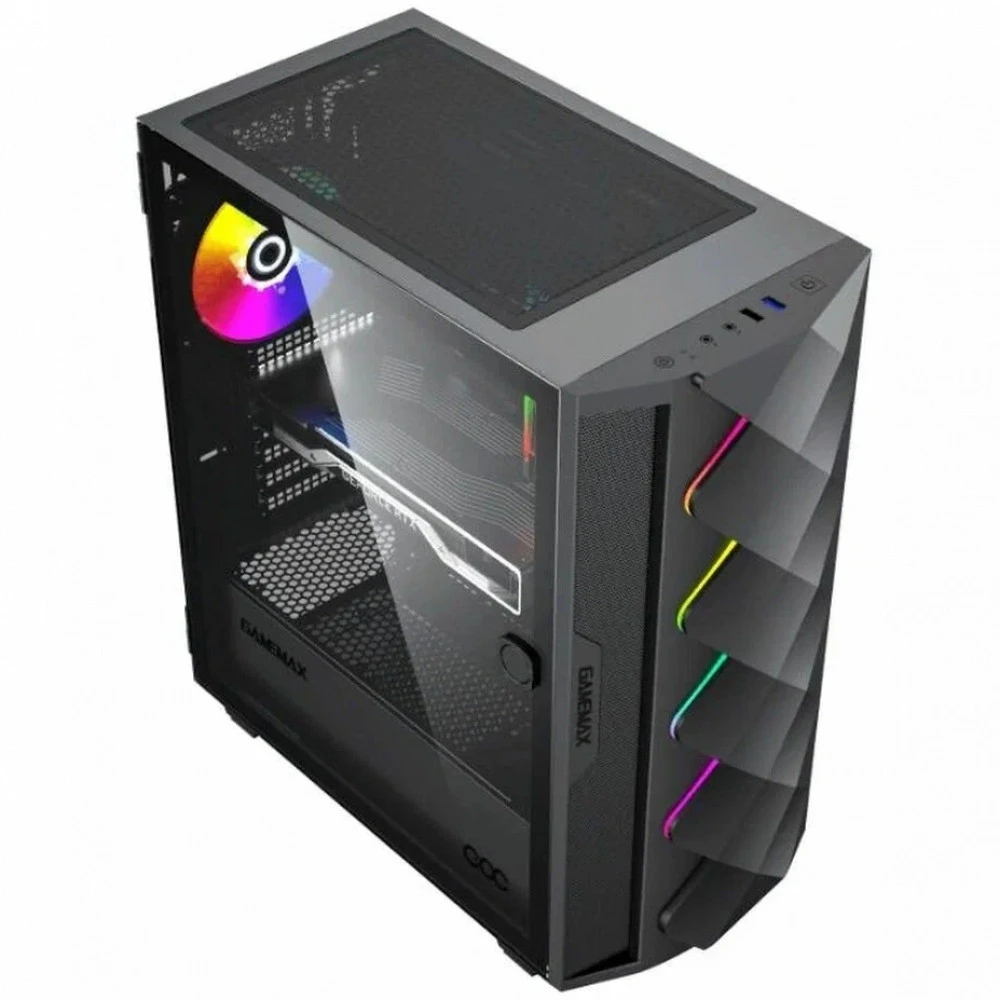 Корпус GameMax Diamond COC Black Diamond COC BK Mid-Tower