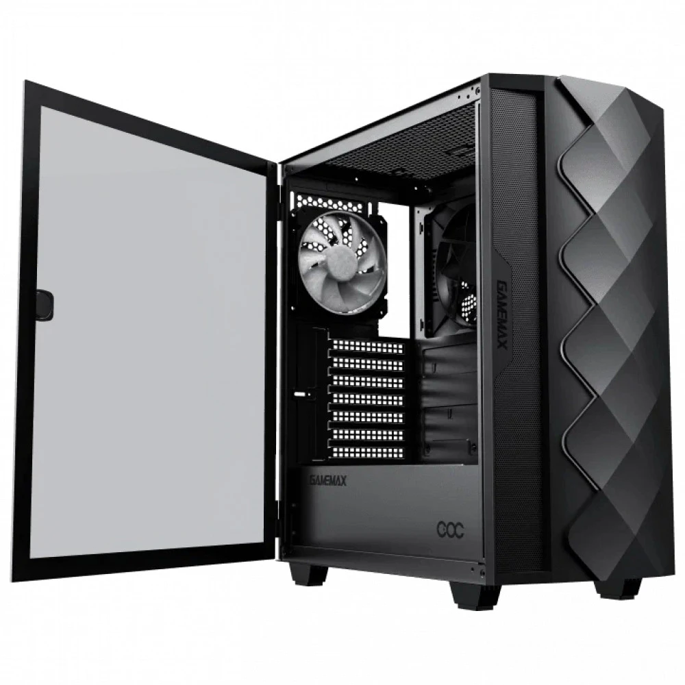 Корпус GameMax Diamond COC Black Diamond COC BK Mid-Tower