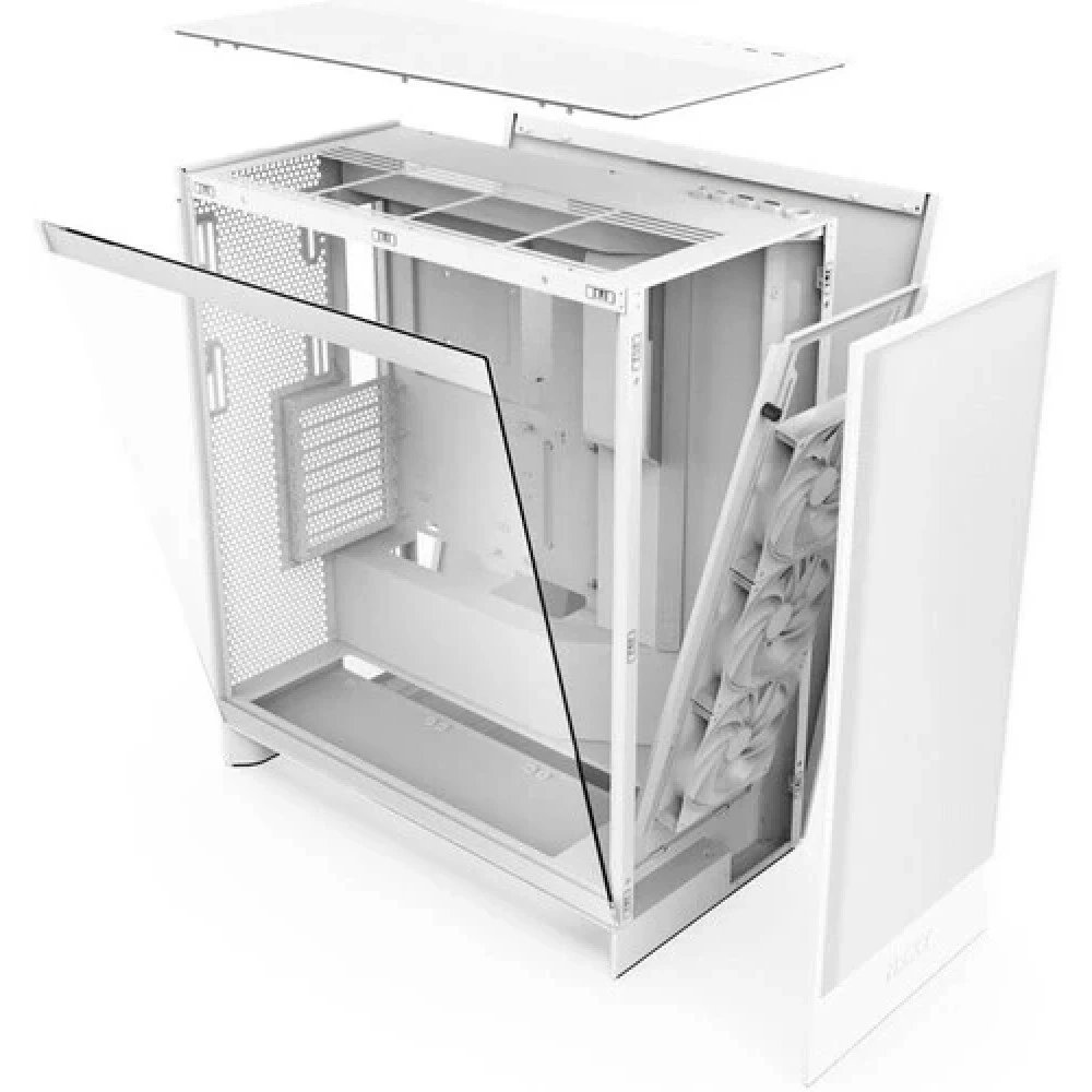 Корпус NZXT H7 Flow White CM-H72FW-01 Mid-Tower