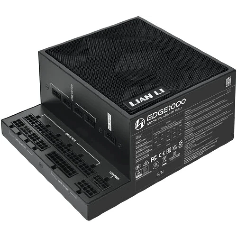 Блок питания Lian Li Edge 1000W G9P.EG1000.BE00.EU 1000 Вт, 80+ Platinum