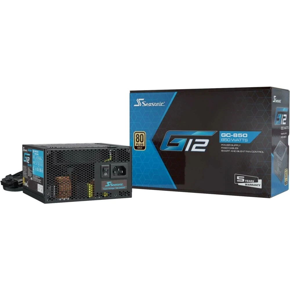 Блок питания Seasonic G12 GC-850 SSP-850RT2 850 Вт, 80+ Gold