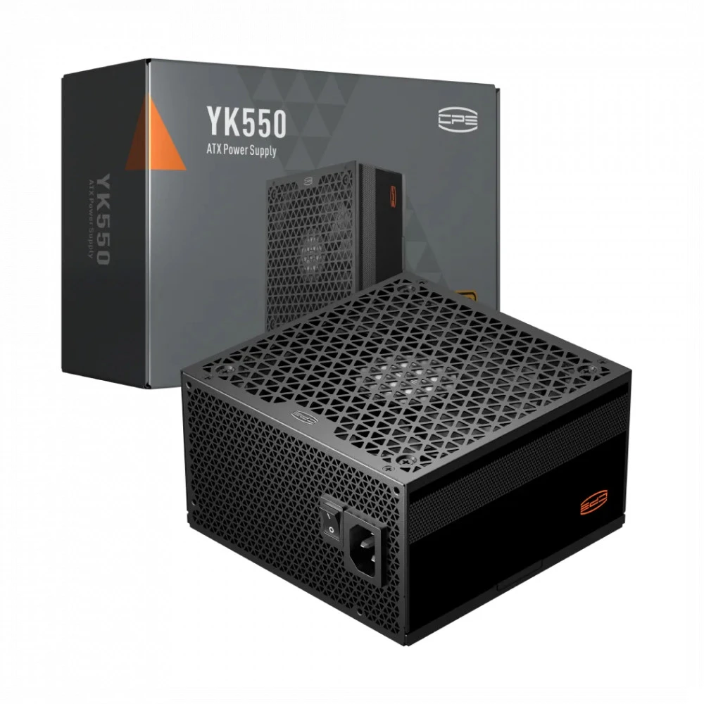 Блок питания PCcooler YK550 P5-YK550-B1F 550 Вт, 80+ Bronze