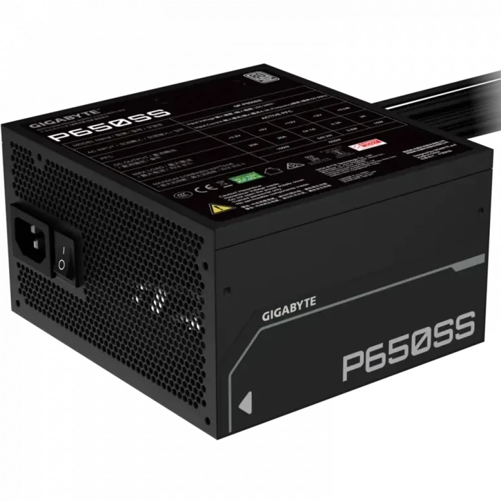 Блок питания Gigabyte P650SS GP-P650SS 650 Вт, 80+ Silver