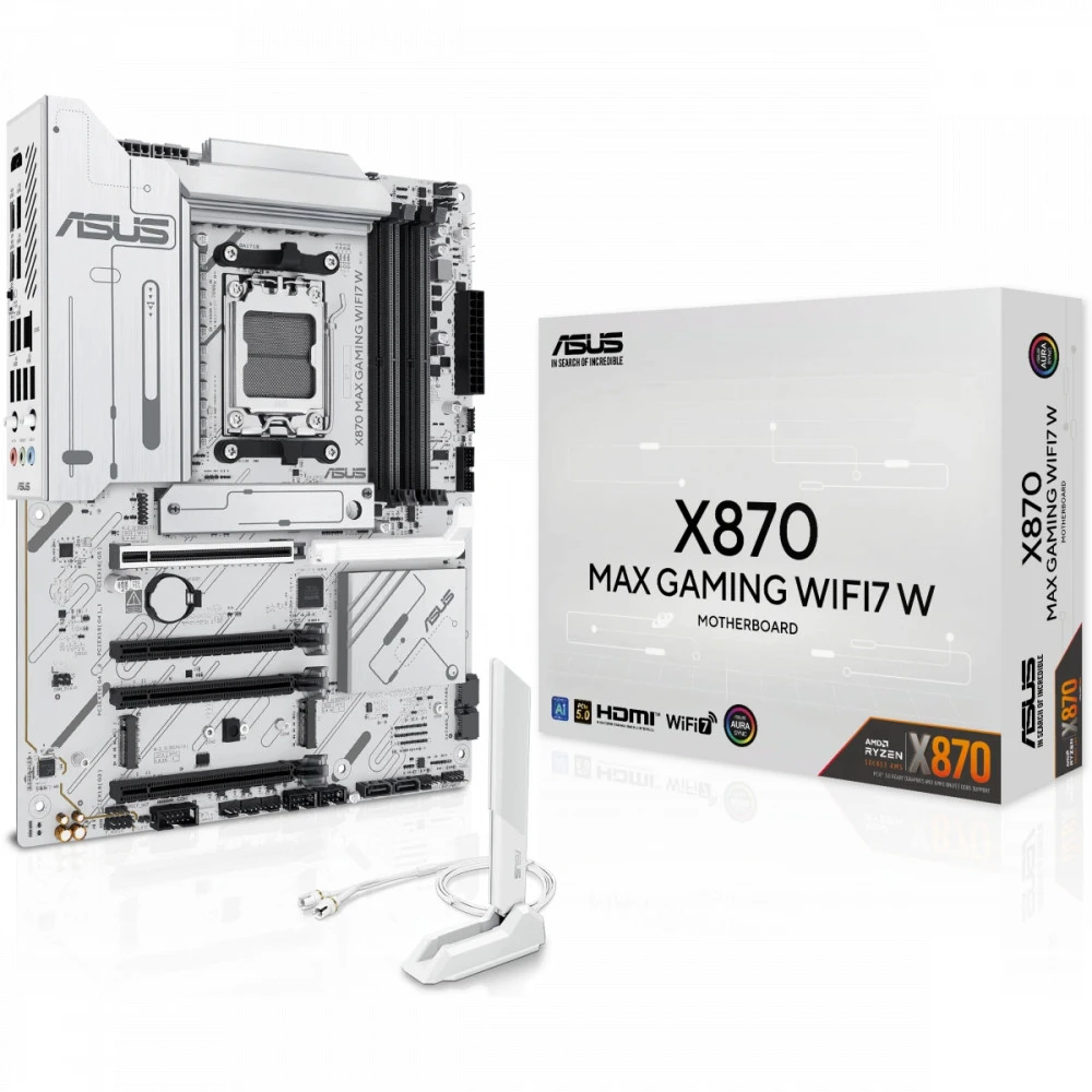 Материнская плата Asus X870 MAX GAMING WIFI7 W 90MB1LZ0-M0EAY0 ATX, AMD AM5
