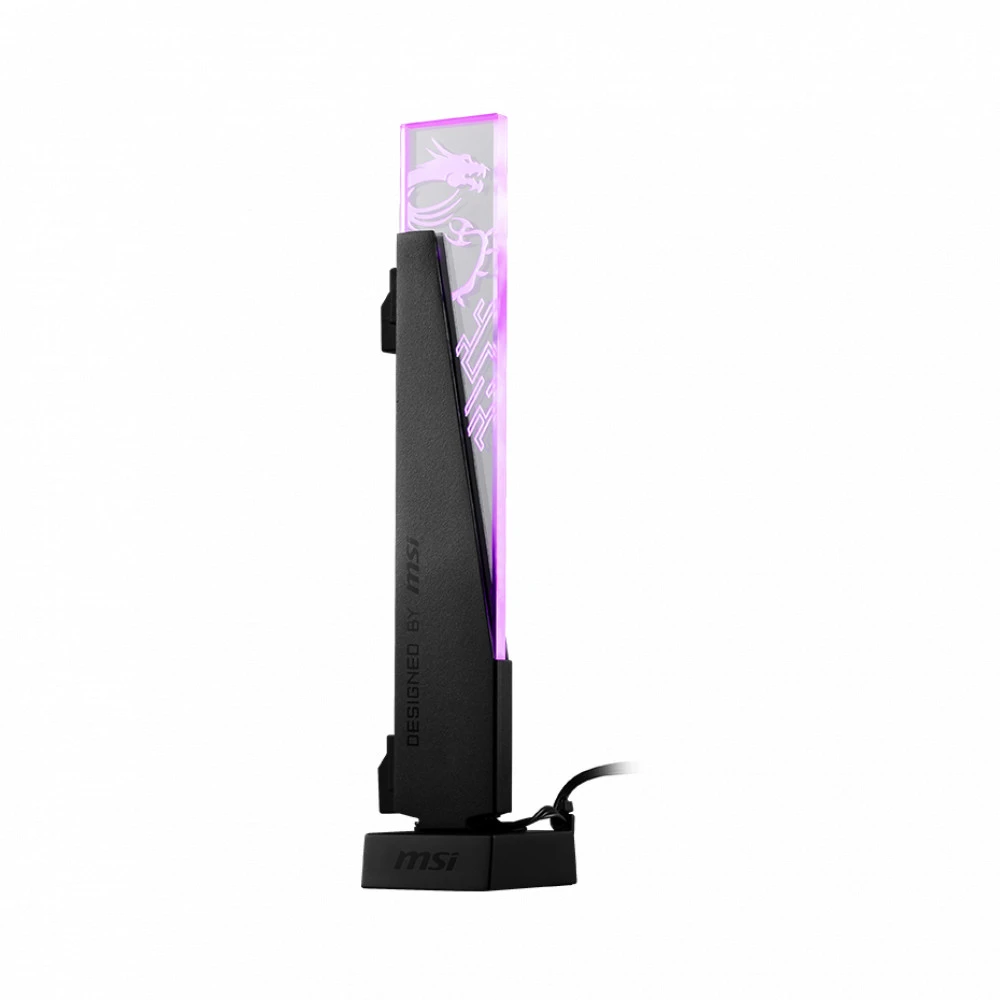 Аксессуар для ПК и Ноутбука MSI MPG ARGB GRAPHICS CARD STAND MPG ARGB GRAPHICS CARD STAND Black Держатель
