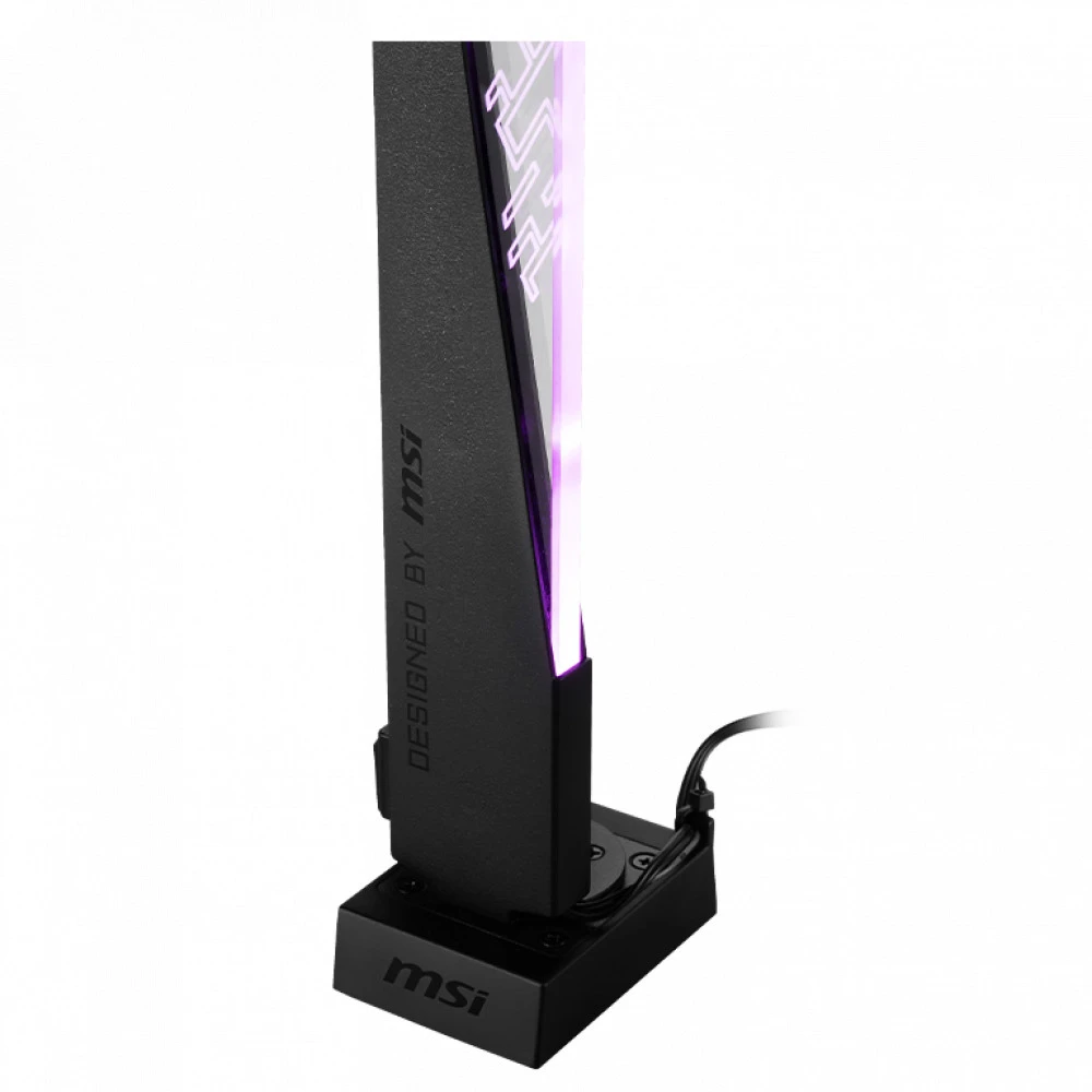 Аксессуар для ПК и Ноутбука MSI MPG ARGB GRAPHICS CARD STAND MPG ARGB GRAPHICS CARD STAND Black Держатель