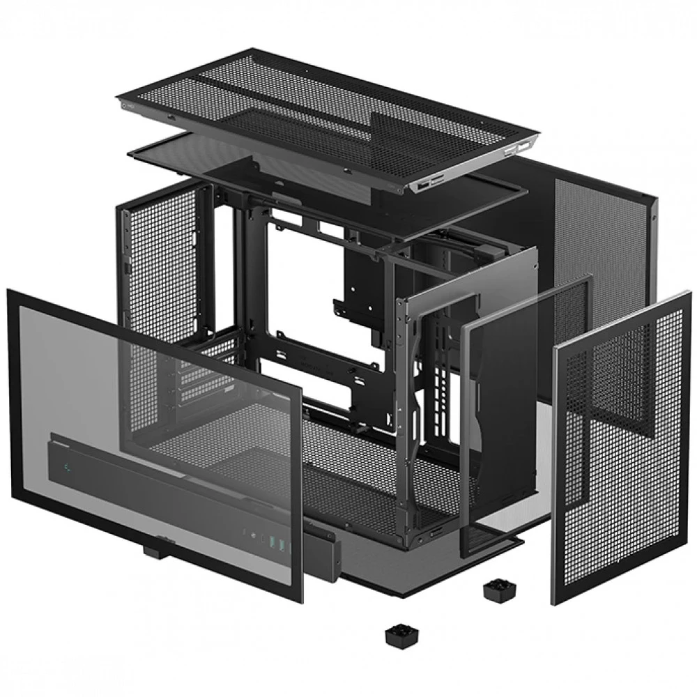 Корпус Deepcool CH260 Black R-CH260-BKNGM0-G-1 Mini-Tower