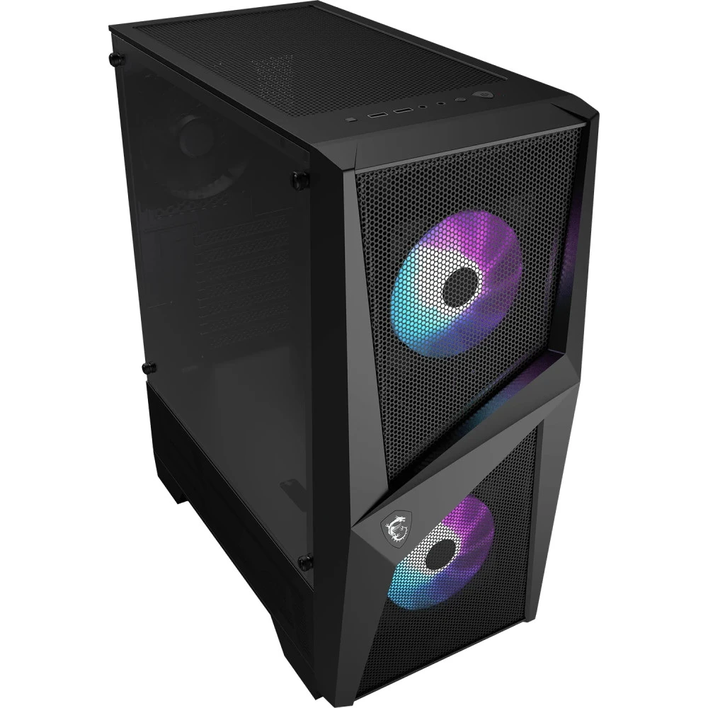 Корпус MSI MAG FORGE 100R Black 306-7G03R21-809 / 306-7G03R43-HH9 Mid-Tower