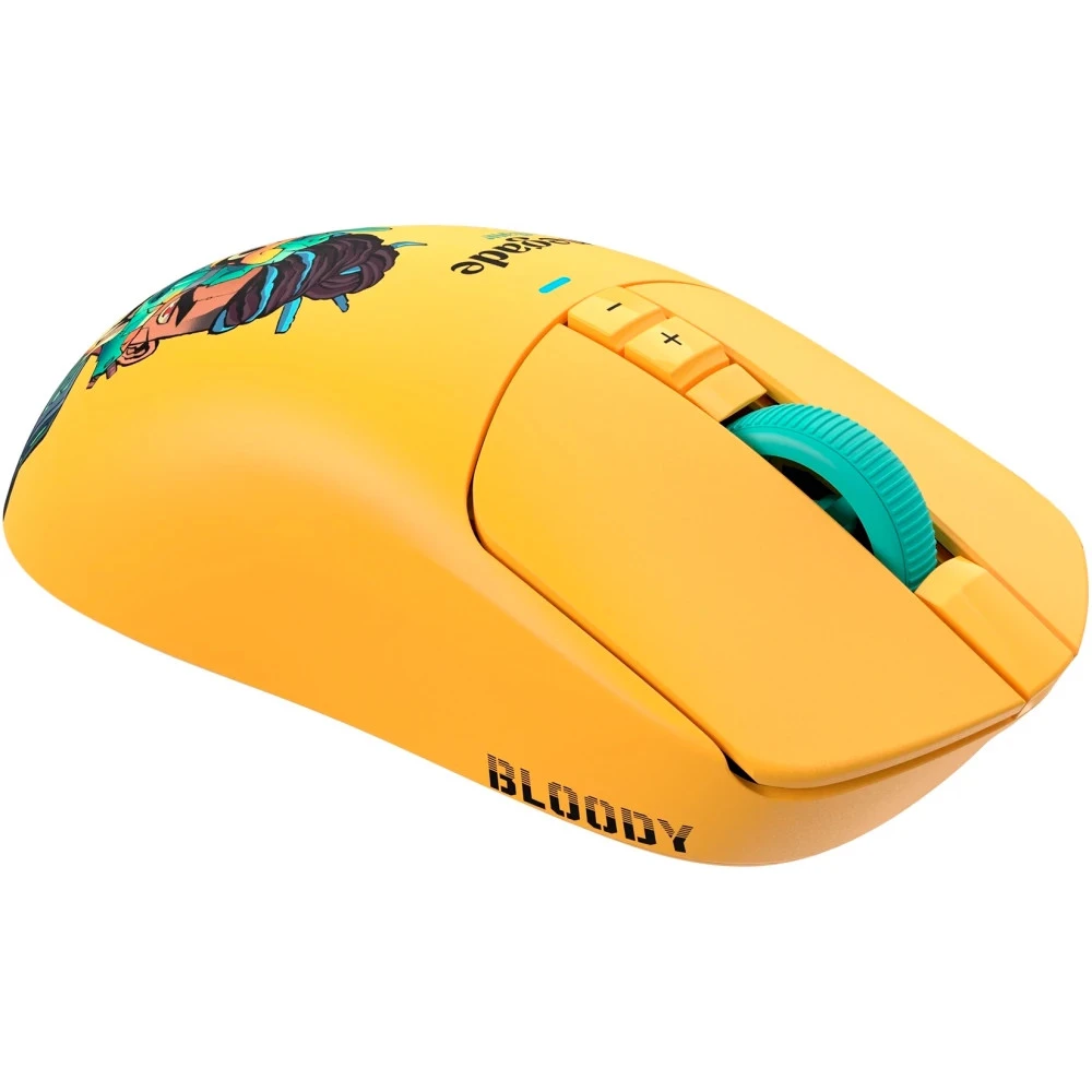 Мышь Bloody R72 Ultra Duo Renegade Yellow R72 ULTRA DUO RENEGADE Игровые, Беспроводная