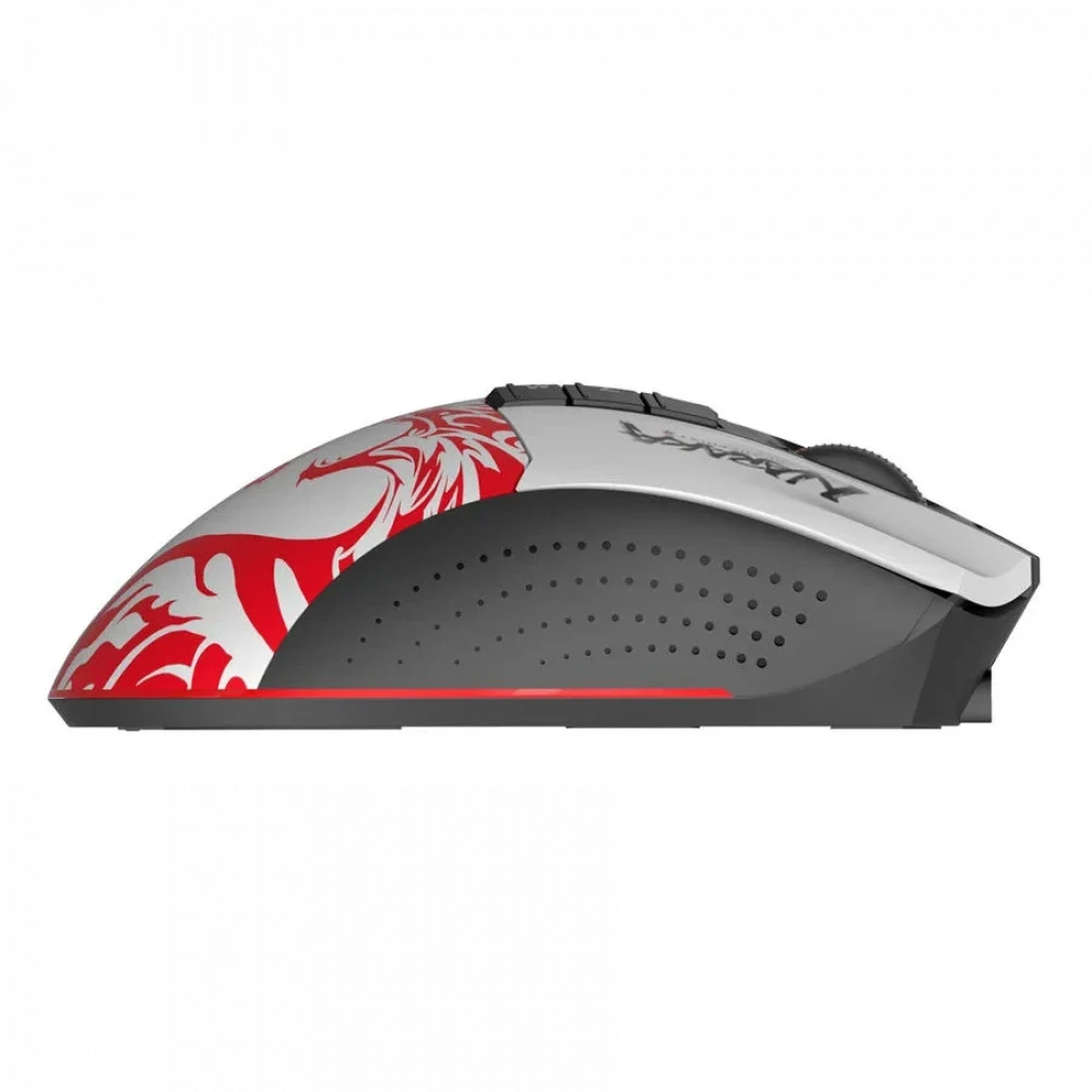 Мышь Bloody R90 Plus Naraka White R90 PLUS NARAKA ACTIVATED Игровые, Беспроводная