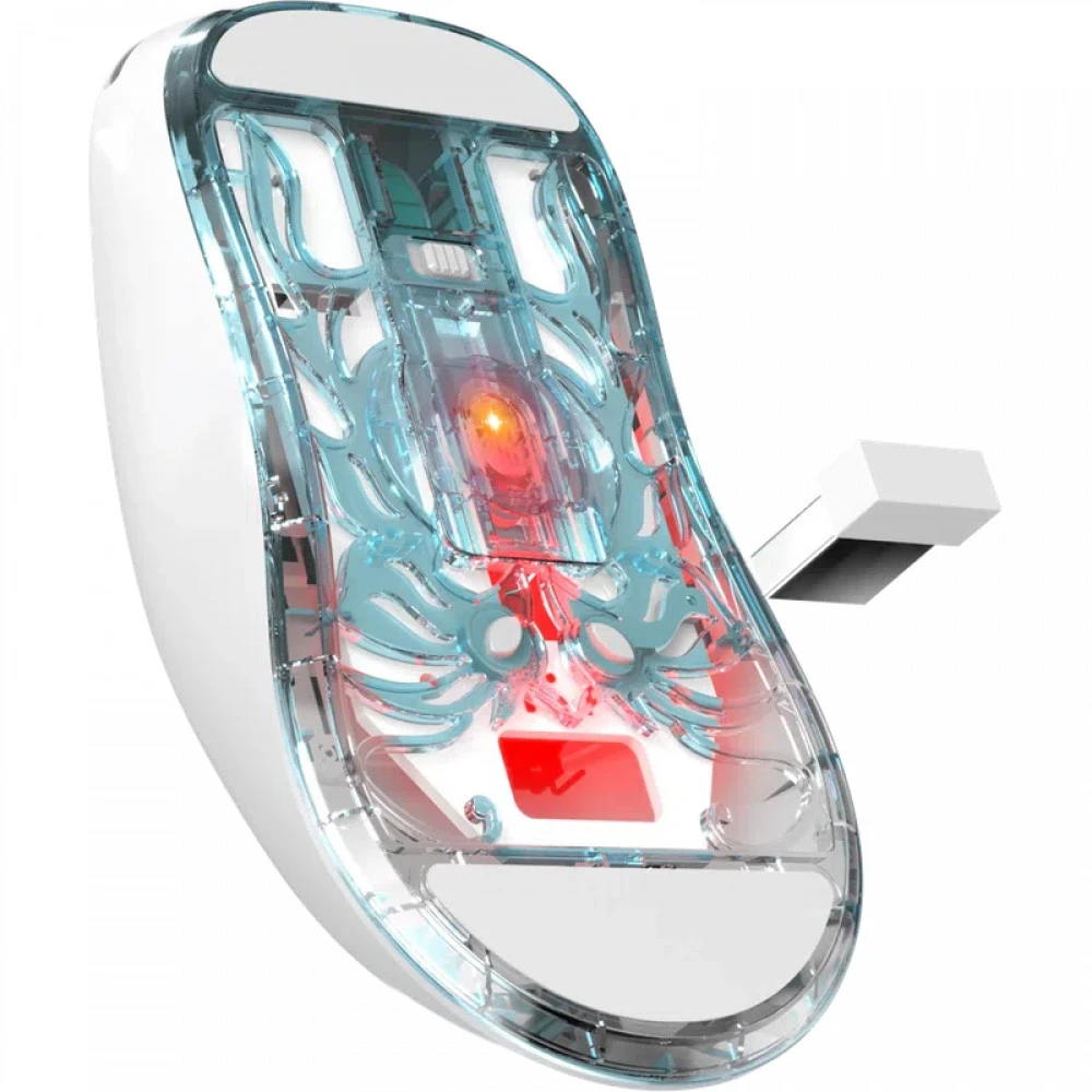 Мышь Defender Blaze GM-148, White 52149 Игровые, Беспроводная
