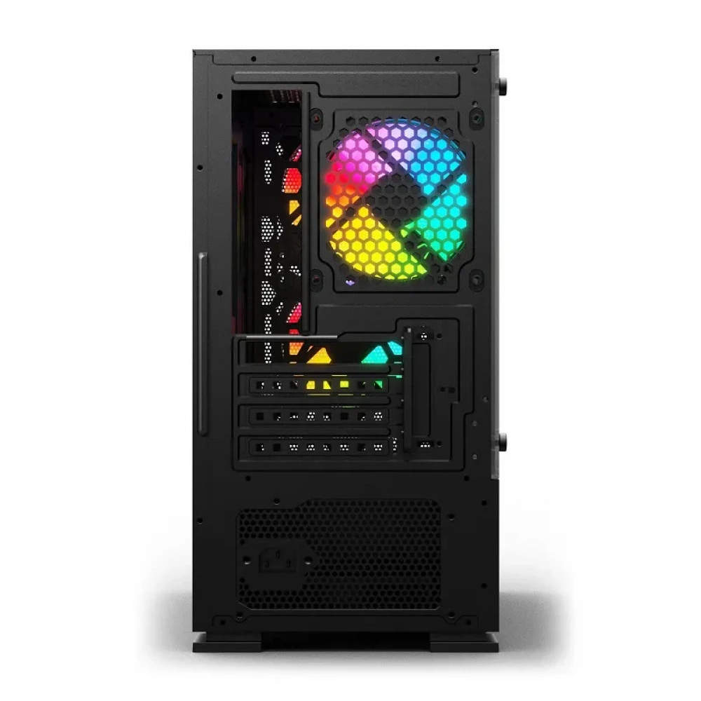 Корпус Wintek Shadow 701-B TG Black SHADOW 701-B TG Mini-Tower