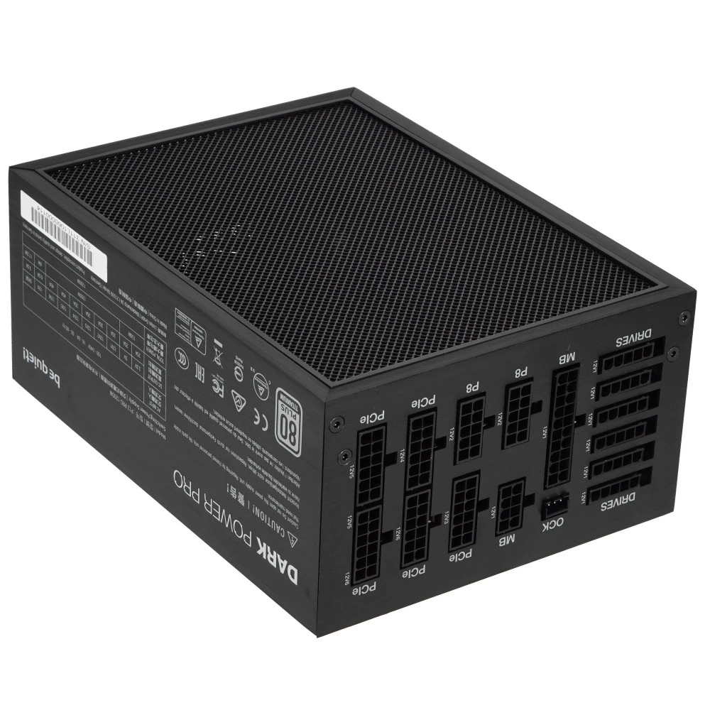 Блок питания be quiet! DARK POWER PRO 12 1500W BN946 1500 Вт, 80+ Titanum