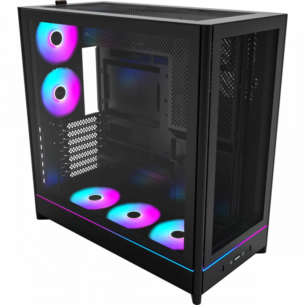 Корпус Montech HS01 PRO BLACK Mid-Tower