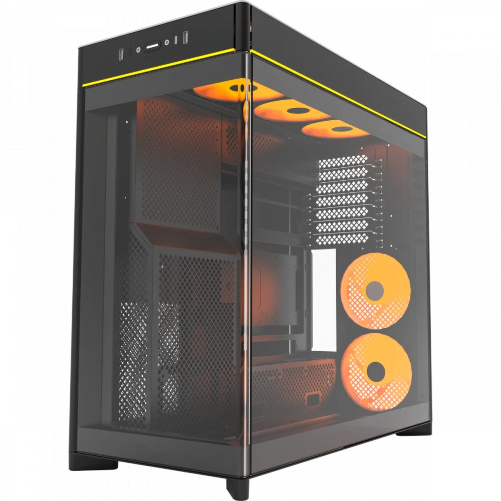 Корпус Montech HS02 PRO BLACK Mid-Tower