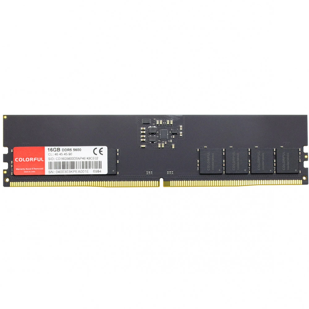 ОЗУ Colorful CD16G5600D5NP46 DIMM, DDR5, 16 Гб, 5600 МГц