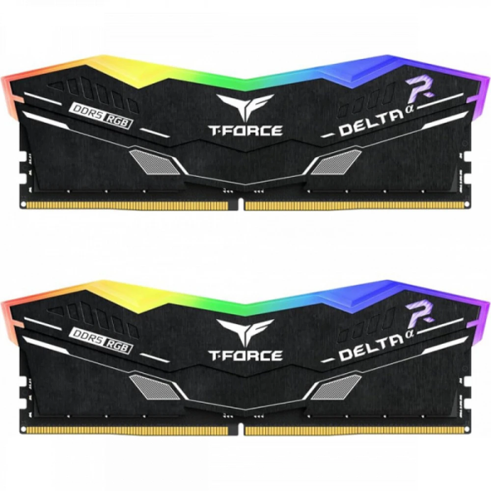 ОЗУ Team Group T-Force Delta RGB FF7D564G6000HC38JDC01 DIMM, DDR5, 64 Гб (2 х 32 Гб), 6000 МГц