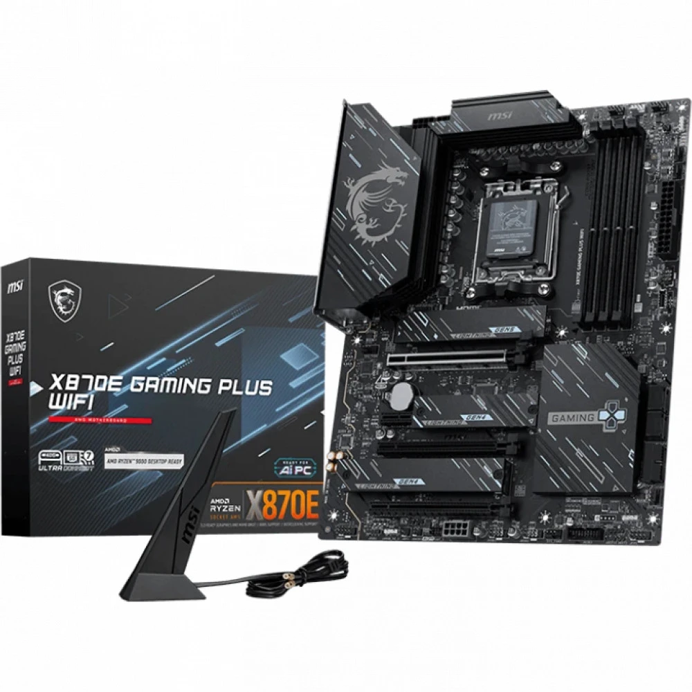 Материнская плата MSI X870E GAMING PLUS WIFI ATX, AMD AM5