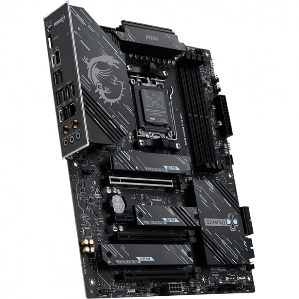 Материнская плата MSI X870E GAMING PLUS WIFI ATX, AMD AM5