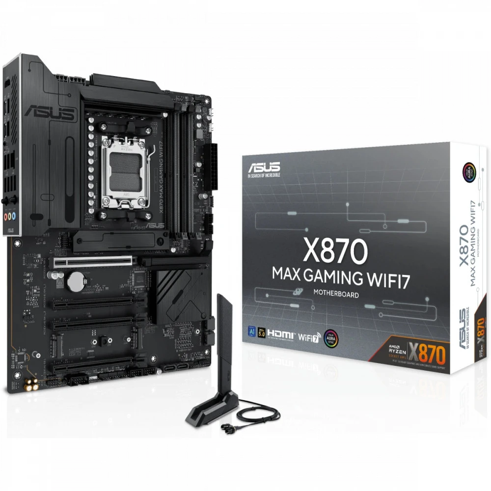 Материнская плата Asus X870 MAX GAMING WIFI7 ATX, AMD AM5
