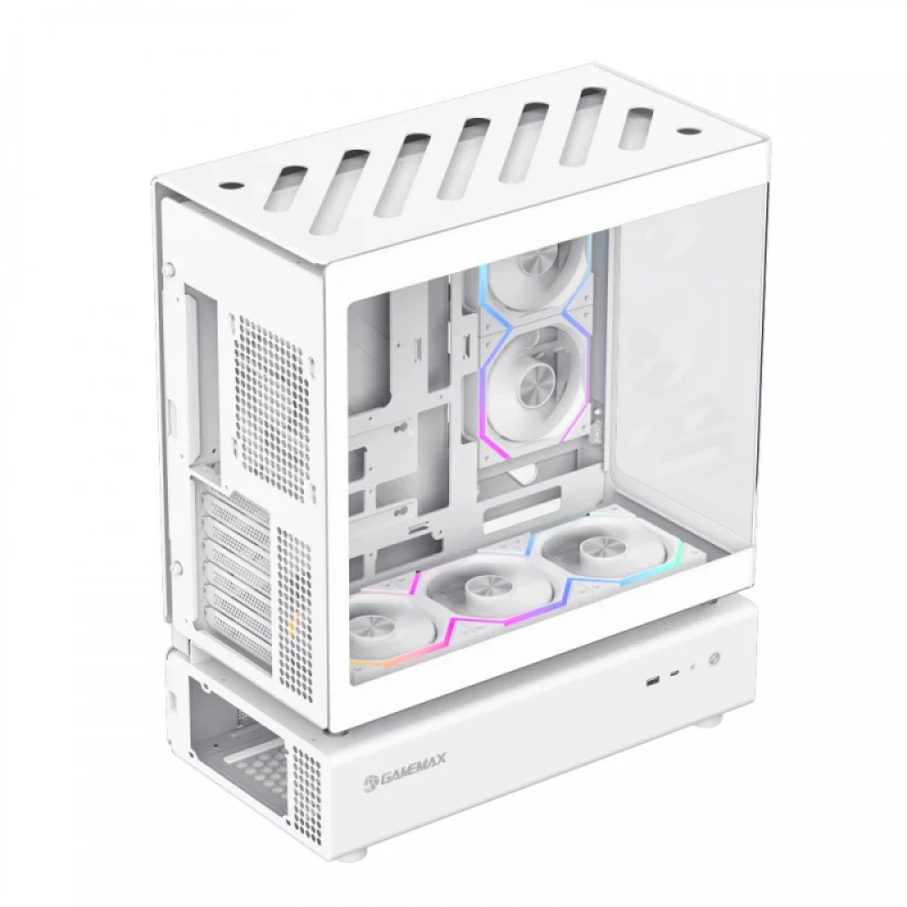 Корпус GameMax N80 WH White 12118000002 Mid-Tower