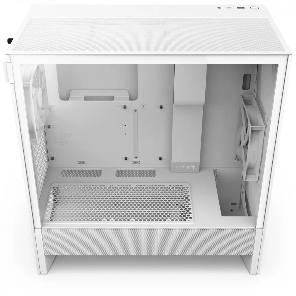 Корпус NZXT H5 Flow White CC-H52FW-01 Mid-Tower