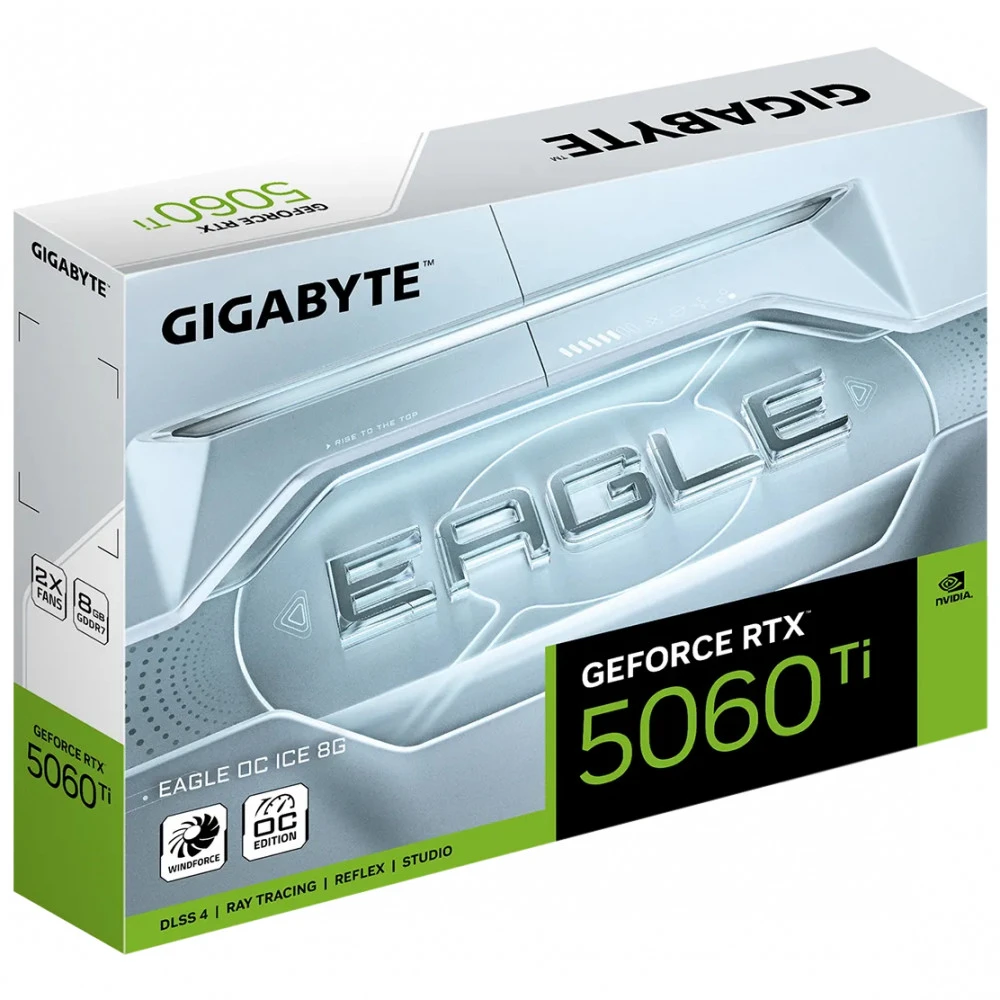 Видеокарта Gigabyte RTX 5060 Ti EAGLE OC ICE GV-N506TEAGLOC ICE-8GD 8 ГБ
