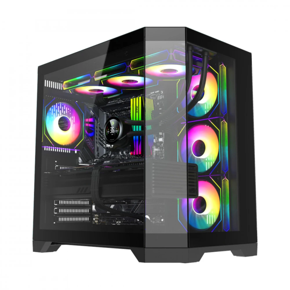 Корпус GameMax Hype-A BK Black 14100902944 Mid-Tower