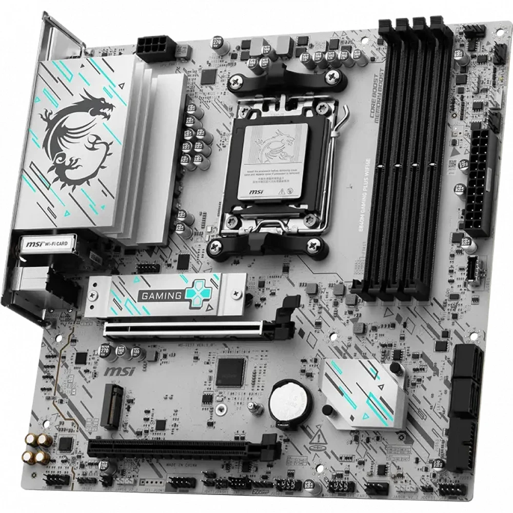 Материнская плата MSI B840M GAMING PLUS WIFI6E Micro-ATX, AMD AM5