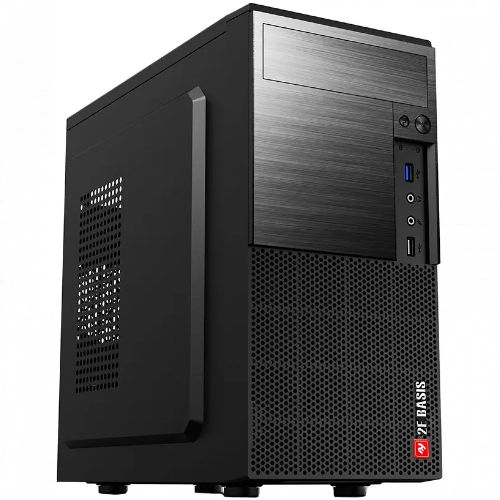 Корпус 2E Basis RD860-3U Black 2E-RD860-3U Mini-Tower