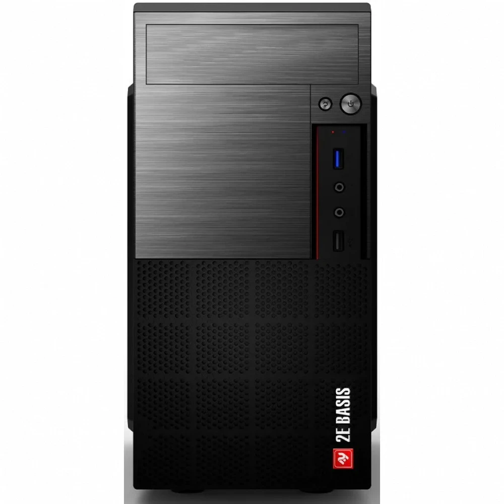 Корпус 2E Basis RD860-3U Black 2E-RD860-3U Mini-Tower