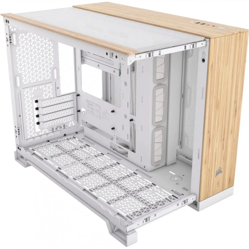 Корпус Corsair 2500X White - Bamboo Wood CC-9011288-WW Mid-Tower