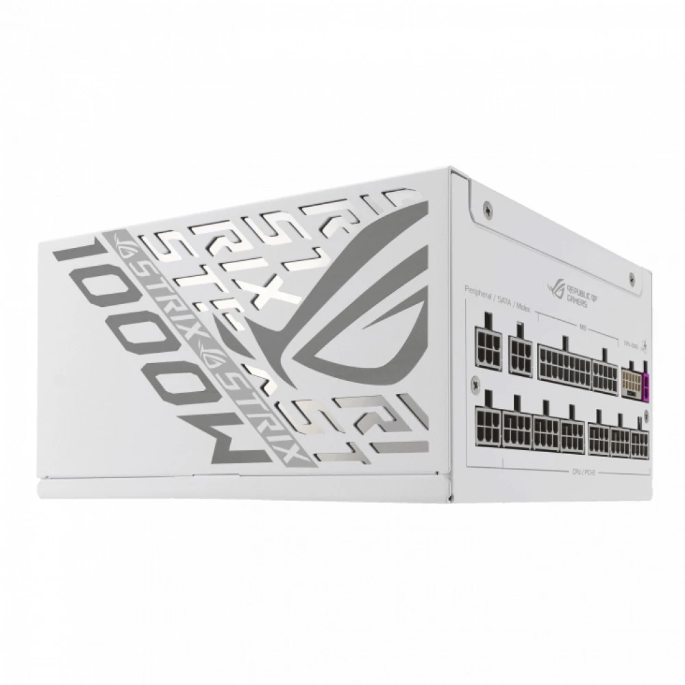 Блок питания Asus ROG Strix 1000W Platinum White Edition ROG-STRIX-1000P-GAMING-WHITE 1000 Вт, 80+ Platinum