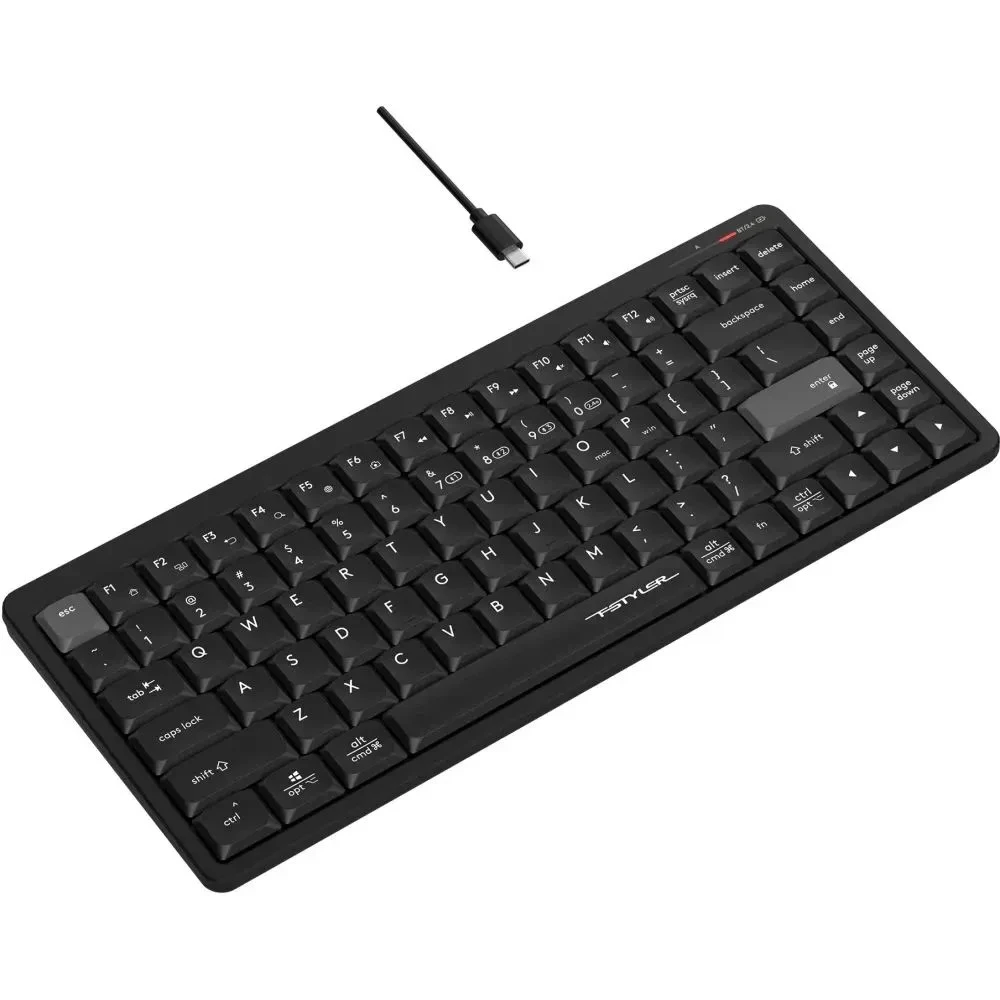 Клавиатура A4Tech Fstyler FBX53C Black Беспроводная, Bluetooth