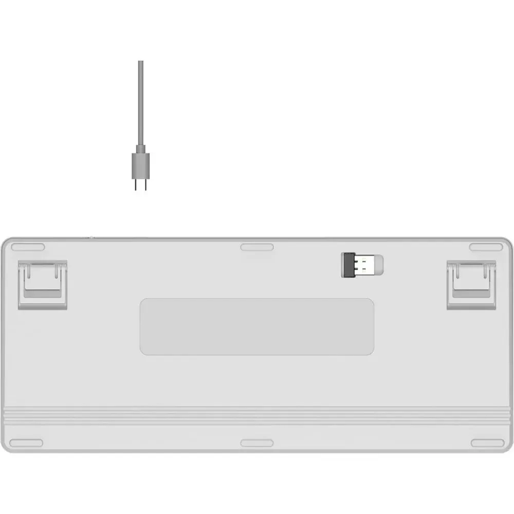 Клавиатура A4Tech Fstyler FBX53C White Беспроводная, Bluetooth